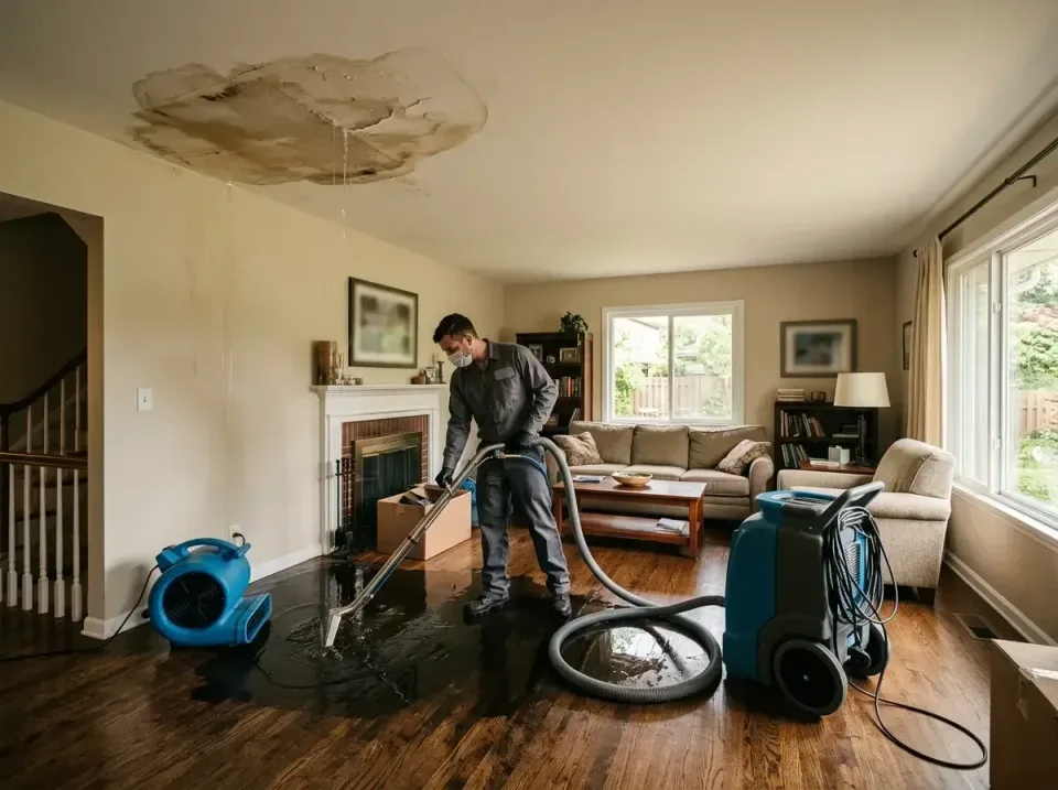 attic-pipe-burst-ceiling-drip-008 — frequently asked questions, Water Damage Restoration & Carpet Care in Goddard, KS
